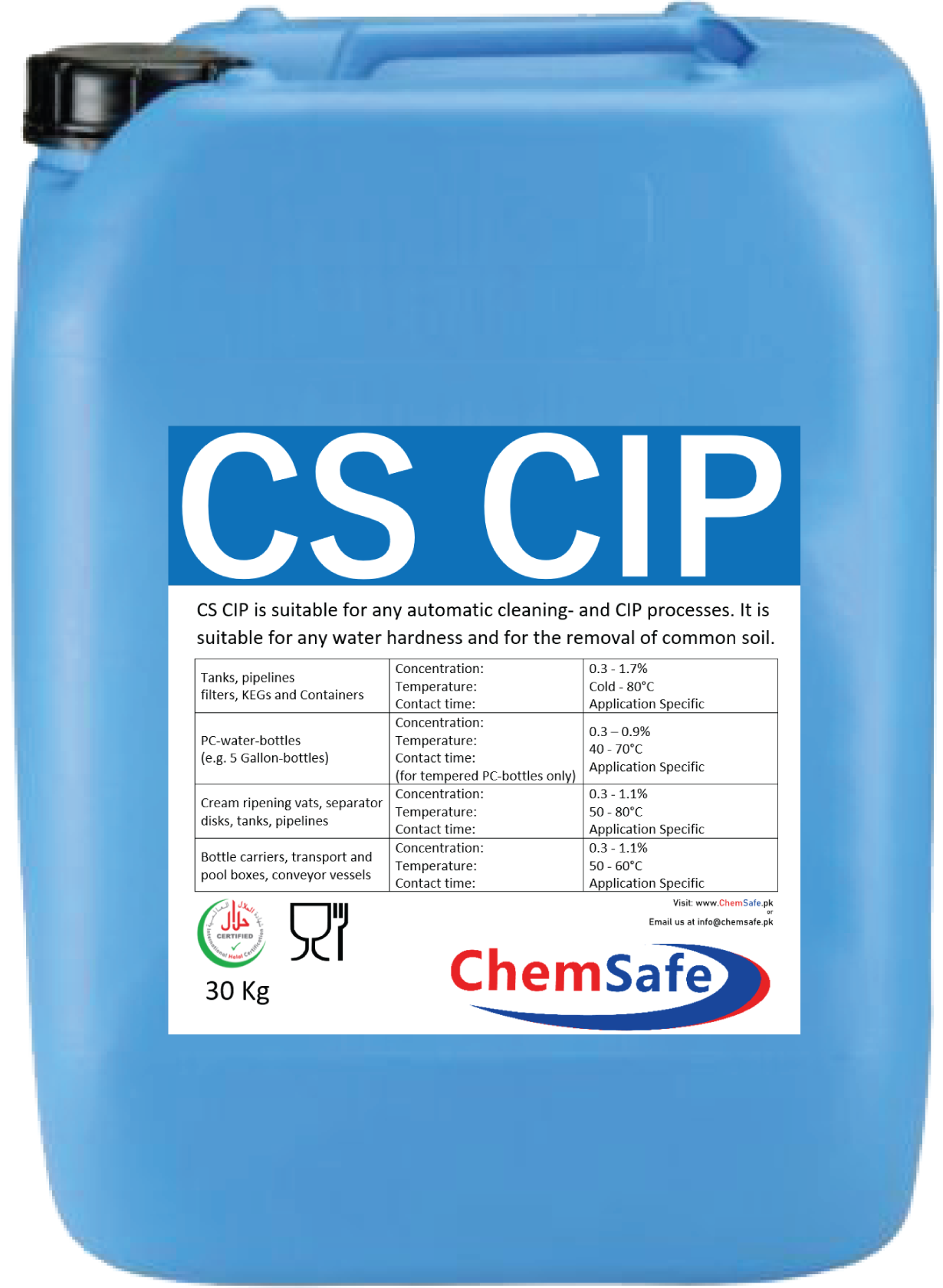 CS CIP Chemsafe pk